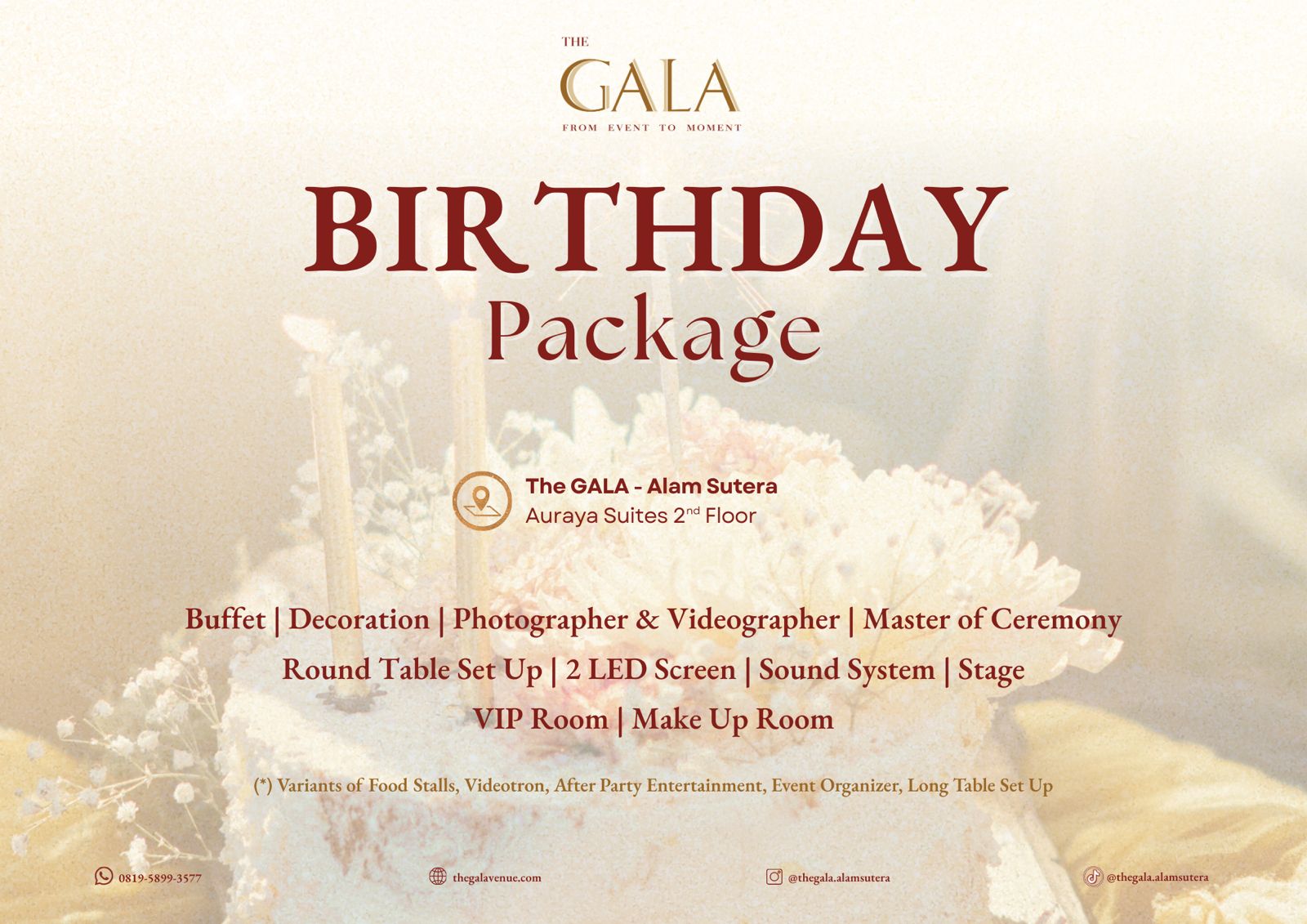 Birthday Package